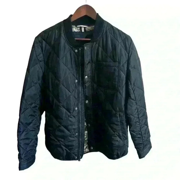Cole Haan Men’s Quilted Nylon Jacket Size S - Picture 1 of 8